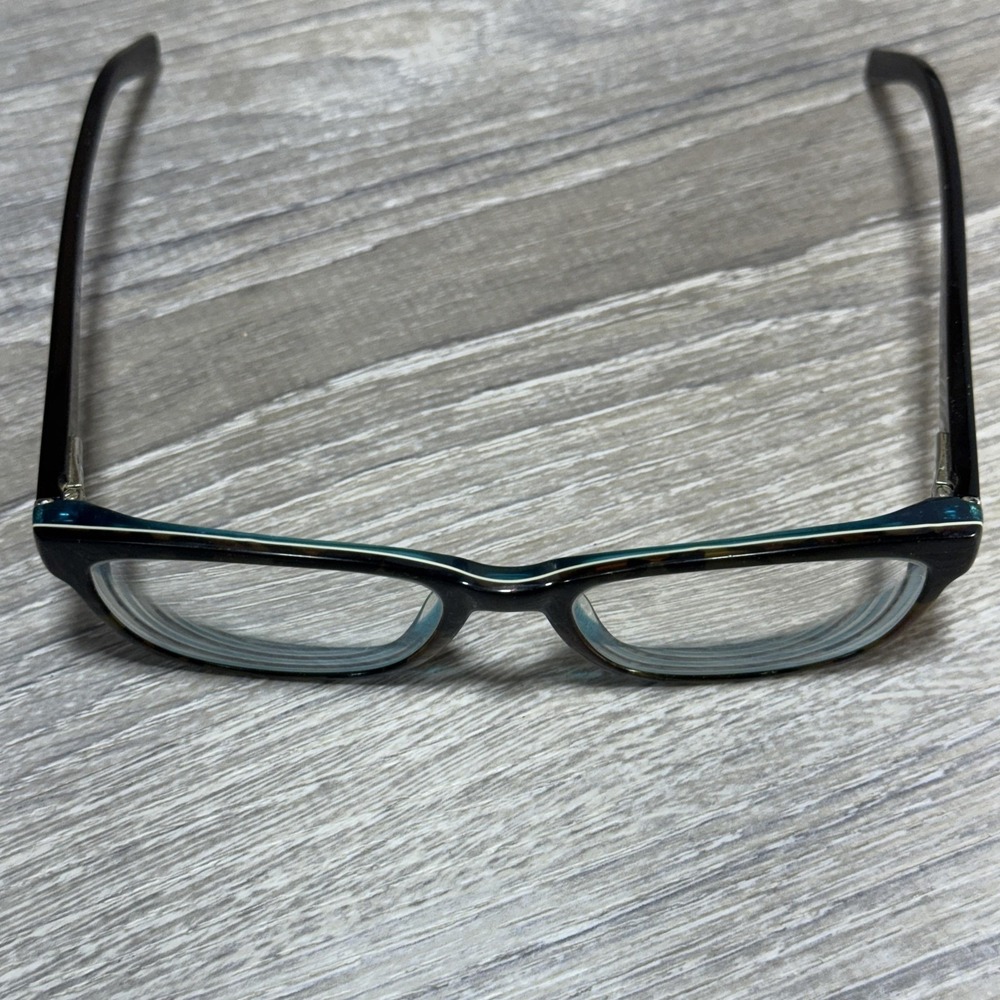 Kate Spade NY Blakely‎ Eyeglass Frames Womens 135 Teal Tortoise Rectangle 0JLM - Picture 7 of 12